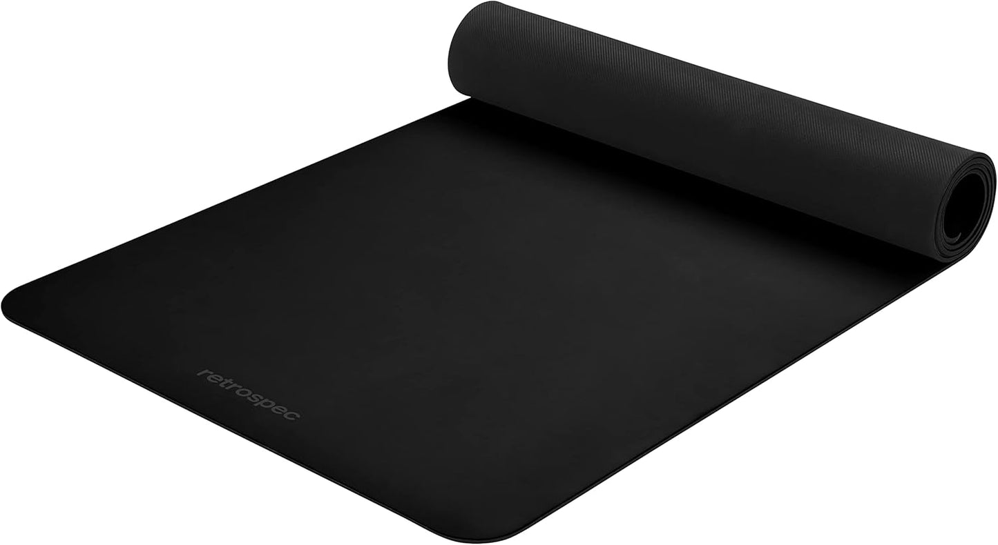 Laguna 5mm Yoga Mat - Fitness Mat for Women, Men & Children, Slip-Resistant and Moisture Absorbing Exercise Mat for Home, Pilates, Yoga and Floor Workouts