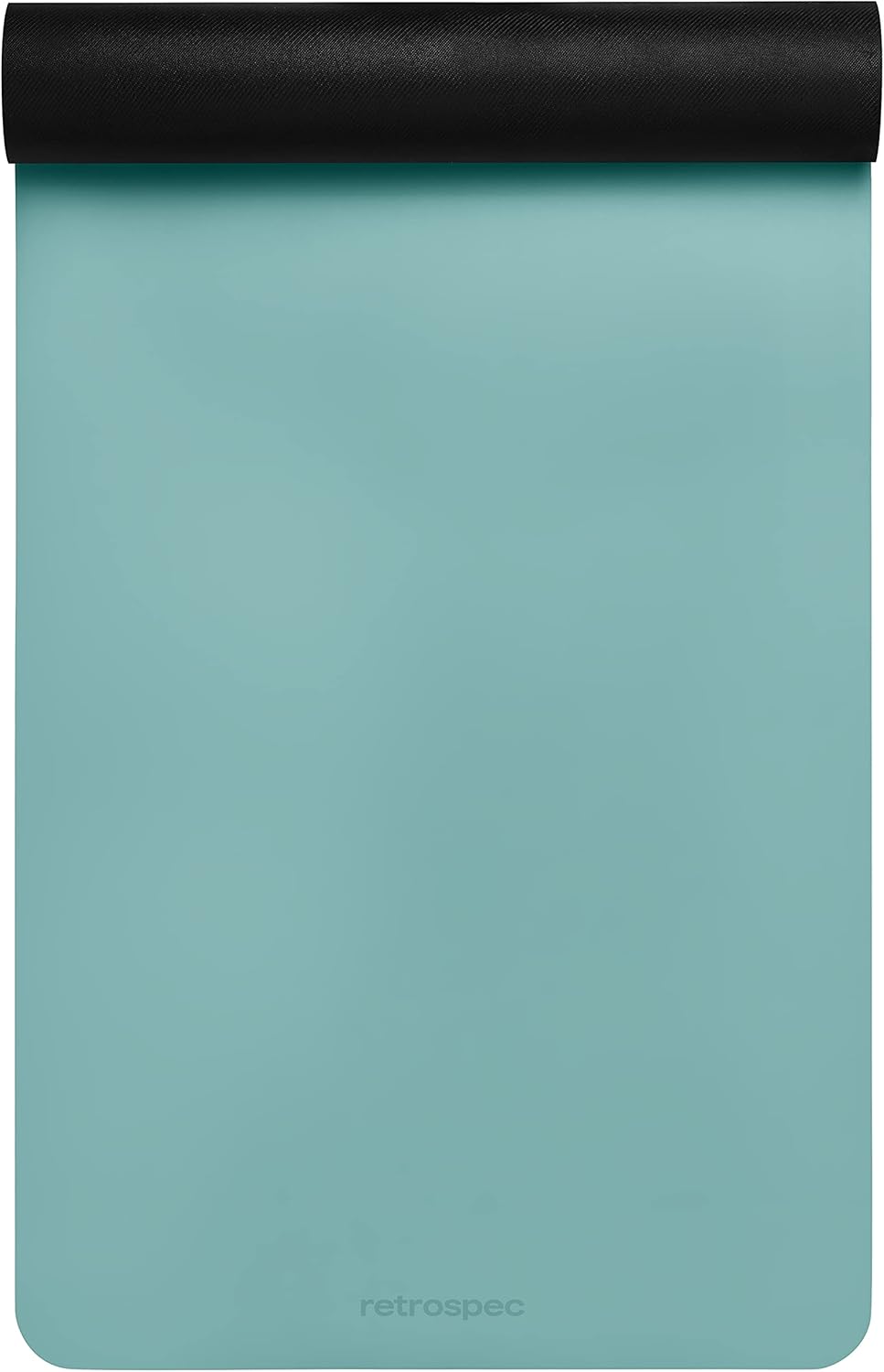 Laguna 5mm Yoga Mat - Fitness Mat for Women, Men & Children, Slip-Resistant and Moisture Absorbing Exercise Mat for Home, Pilates, Yoga and Floor Workouts