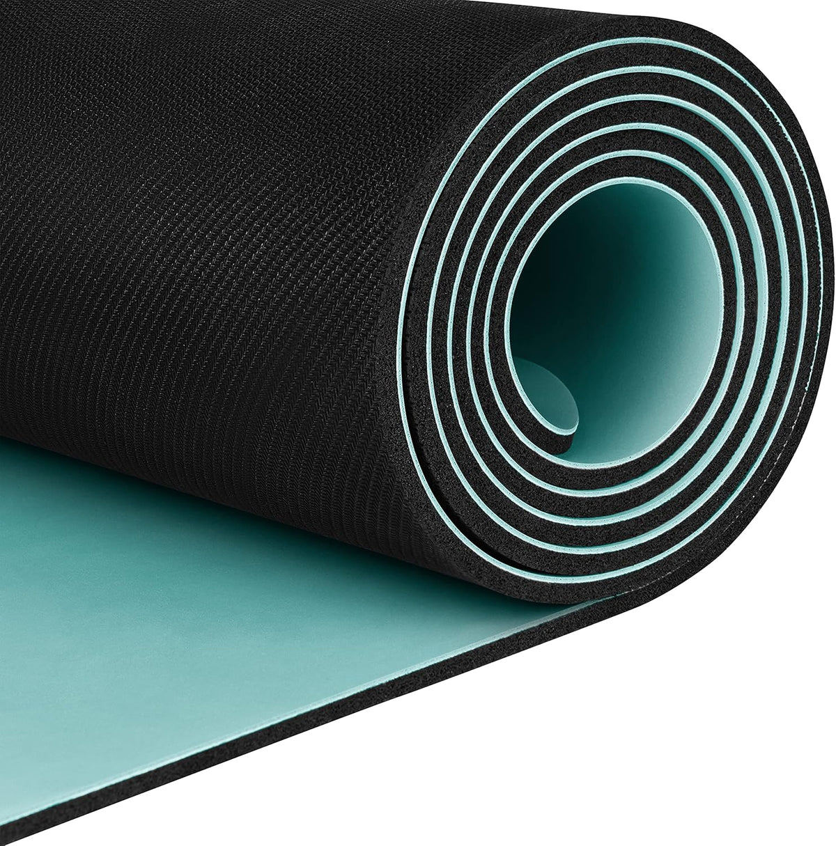 Laguna 5mm Yoga Mat - Fitness Mat for Women, Men & Children, Slip-Resistant and Moisture Absorbing Exercise Mat for Home, Pilates, Yoga and Floor Workouts