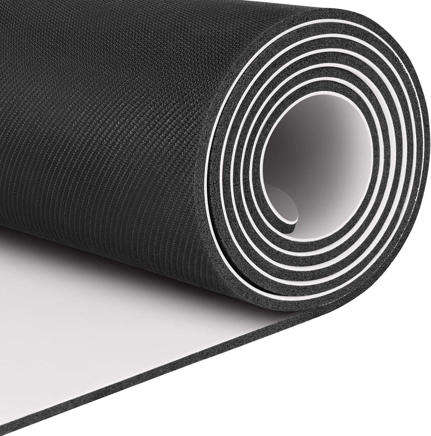 Laguna 5mm Yoga Mat - Fitness Mat for Women, Men & Children, Slip-Resistant and Moisture Absorbing Exercise Mat for Home, Pilates, Yoga and Floor Workouts