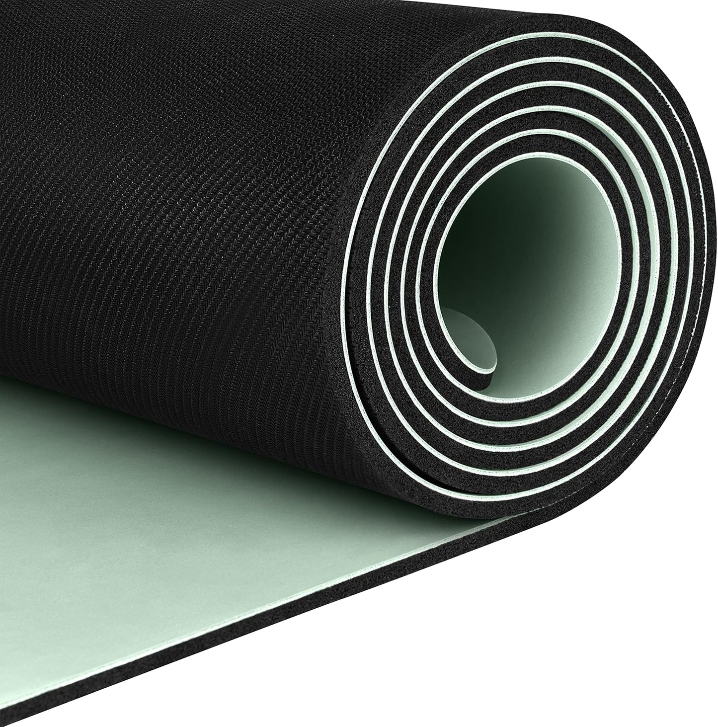 Laguna 5mm Yoga Mat - Fitness Mat for Women, Men & Children, Slip-Resistant and Moisture Absorbing Exercise Mat for Home, Pilates, Yoga and Floor Workouts