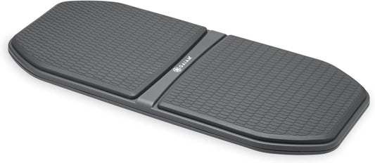 Evolve Balance Board Standing Desk, Anti Fatigue Wobble Board for Home Office, Physical Therapy, Exercise Equipment, Stability Rocker for Constant Movement, Increase Focus, Floor Mat Alternative