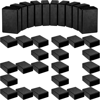 20 Pcs Foam EVA Yoga Blocks - High Density Non Slip Supportive Foam Blocks - Lightweight Black Yoga Bricks - Props for Women, Men, Beginners, Pilates, Meditation