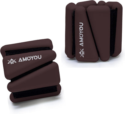 Wrist & Ankle Weights for Women – 2 lb Ankle Weights (Set of 2, 1 lb Each) | Arm Weights for Women | Leg Weights for Walking, Yoga, Cardio & Strength Training