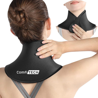 Neck Ice Pack Wrap Gel, Cooling Pad for Cervical and Shoulder, Large, 1 Pack