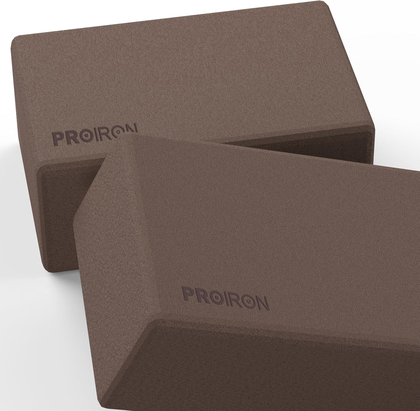 Yoga Blocks, 2 Pack Supportive High Density Premium Eva Foam, Soft Non-Slip Surface with Curved Edges Stretch Blocks For Yoga, Pilates, Stretching