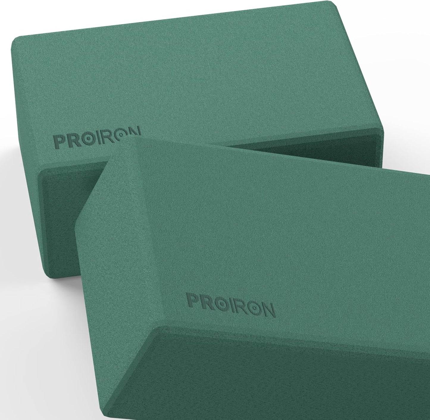 Yoga Blocks, 2 Pack Supportive High Density Premium Eva Foam, Soft Non-Slip Surface with Curved Edges Stretch Blocks For Yoga, Pilates, Stretching