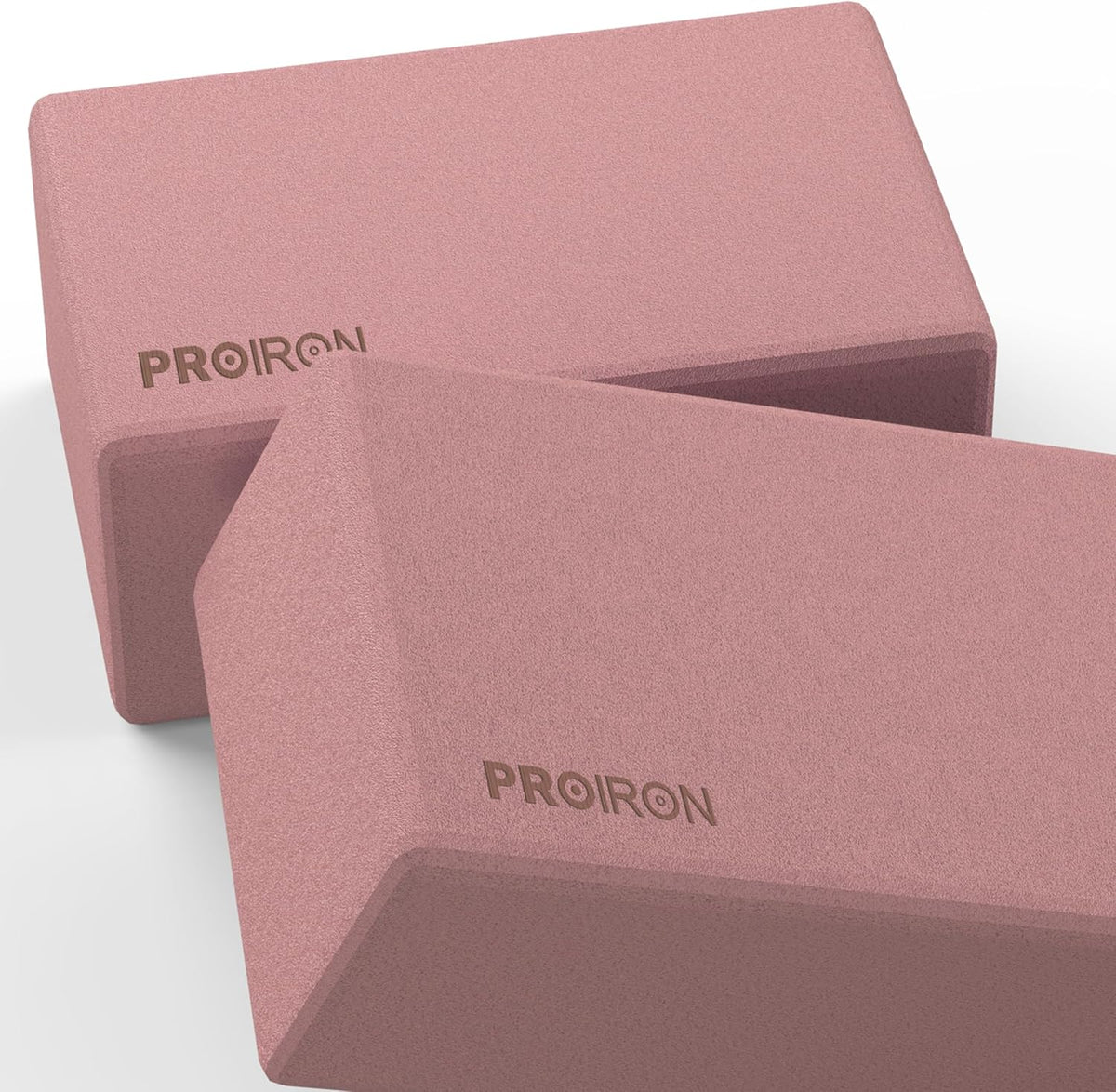 Yoga Blocks, 2 Pack Supportive High Density Premium Eva Foam, Soft Non-Slip Surface with Curved Edges Stretch Blocks For Yoga, Pilates, Stretching
