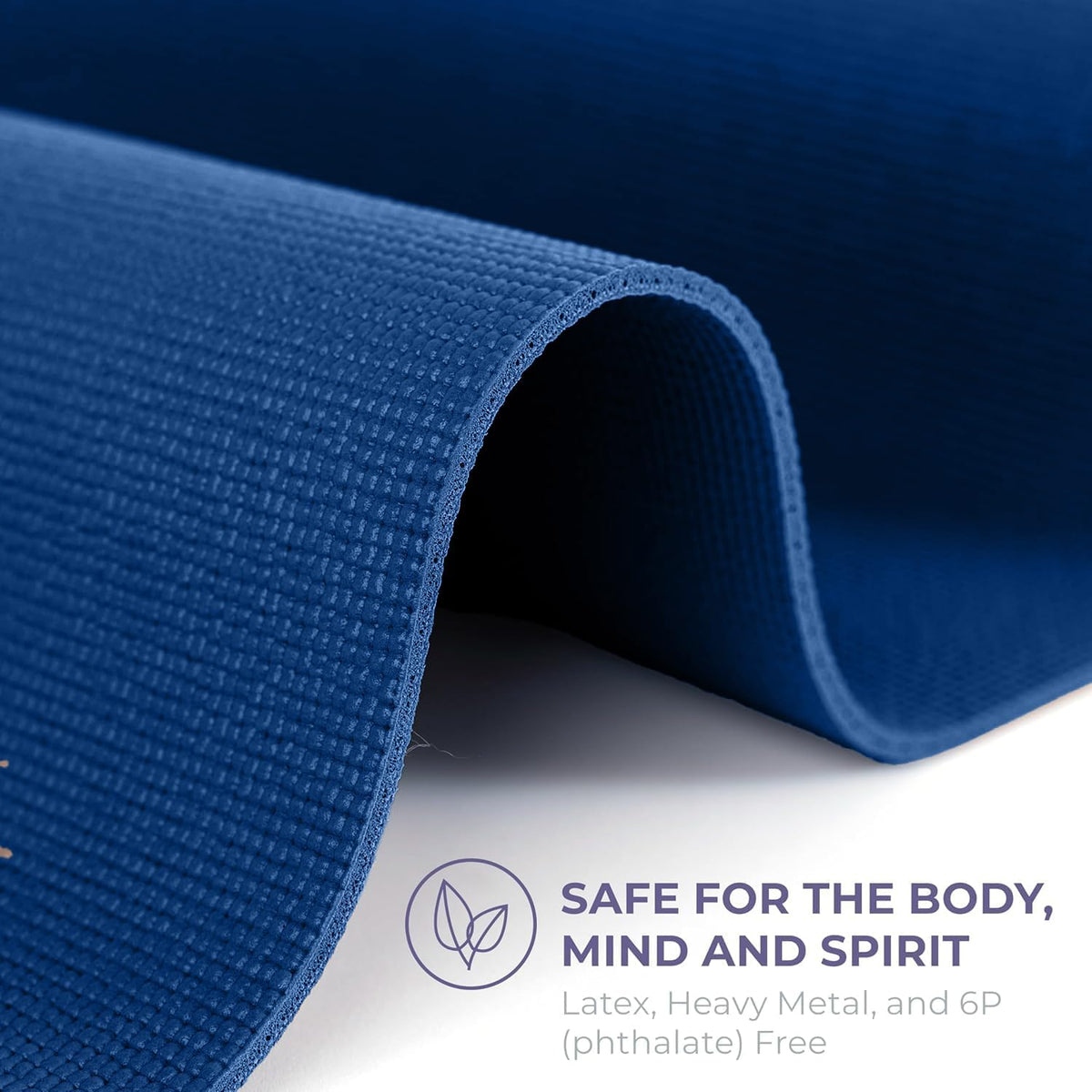 Ascend 6mm Thick Yoga Mat, 4 Pack, 72x24in | Premium Non Slip Exercise Mat for Pilates, Workout, Stretching, Fitness, Training - Gym Mat for Home and Studio
