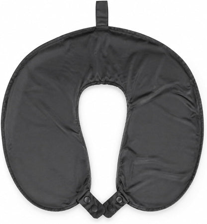 Cool Ice Silk Neck Pillow Cover, Double Snap, Fits U-Shaped Travel Pillows