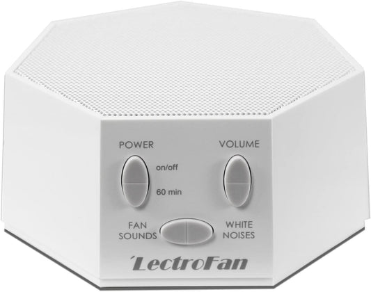 LectroFan Classic Sound Machine, White
