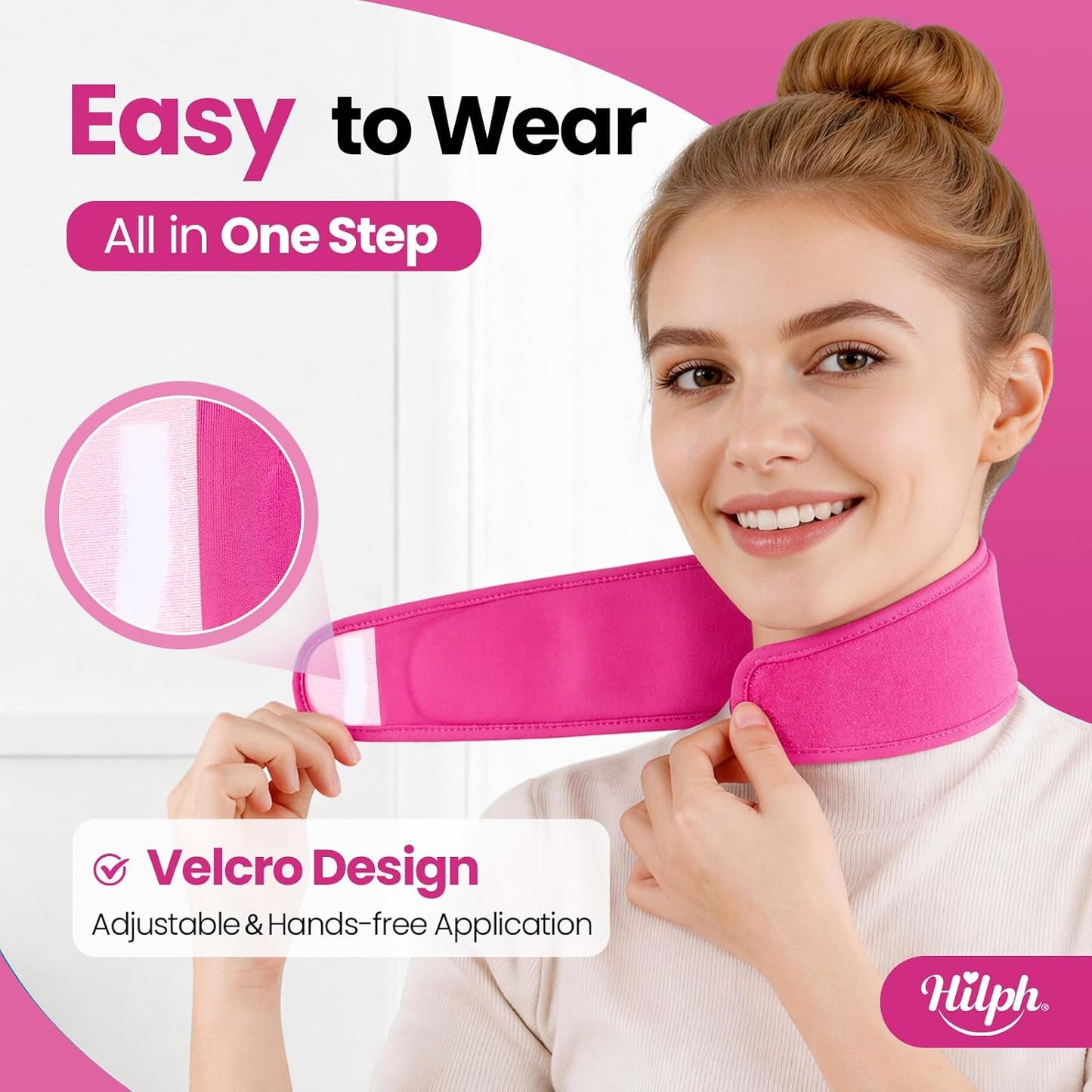 Neck Ice Pack Wrap, 45-Min Cold Therapy Ice Collar for Tonsillectomy