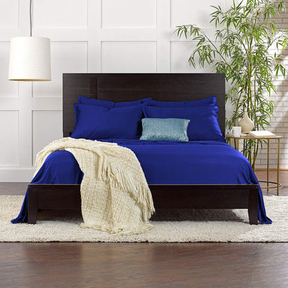 King Pillowcases - Genuine 100% Organic Viscose Derived from Bamboo, Luxuriously Soft & Cooling, Double Stitching, Envelope Closure (2 King Pillowcases, White)