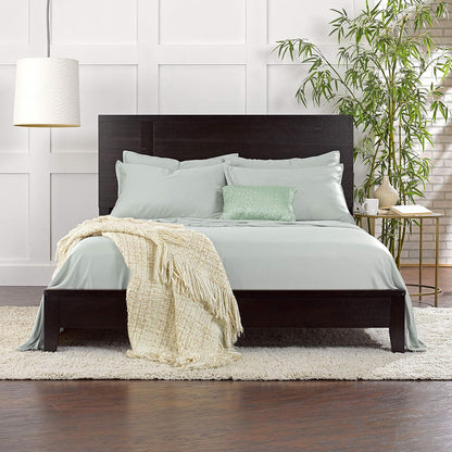 King Pillowcases - Genuine 100% Organic Viscose Derived from Bamboo, Luxuriously Soft & Cooling, Double Stitching, Envelope Closure (2 King Pillowcases, White)