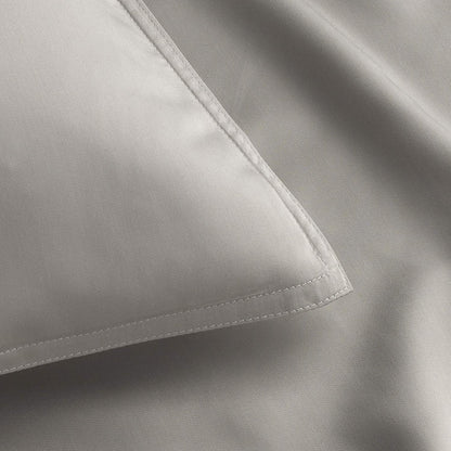 King Pillowcases - Genuine 100% Organic Viscose Derived from Bamboo, Luxuriously Soft & Cooling, Double Stitching, Envelope Closure (2 King Pillowcases, White)