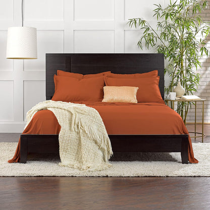 King Pillowcases - Genuine 100% Organic Viscose Derived from Bamboo, Luxuriously Soft & Cooling, Double Stitching, Envelope Closure (2 King Pillowcases, White)