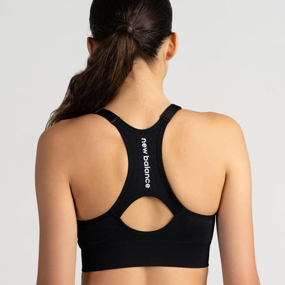 New Balance 3 Pack Seamless Sports Bras for Women, Cami Keyhole Breathability, Gym Sports Bra, Yoga Workout Set