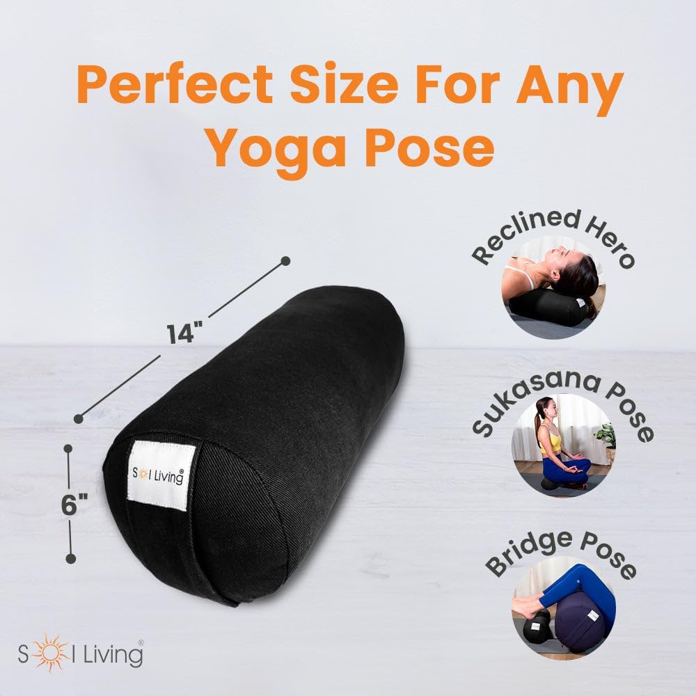 Pranayama Yoga Bolster Meditation Pillow