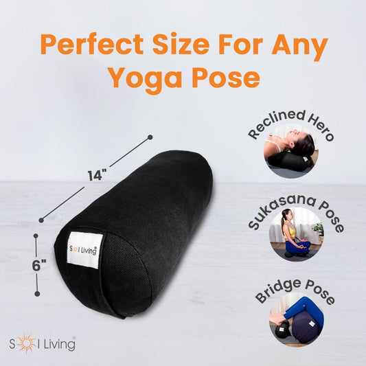 Pranayama Yoga Bolster Meditation Pillow
