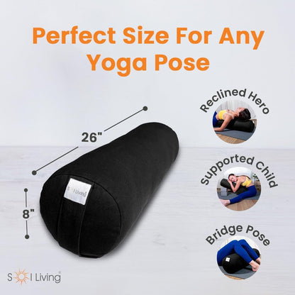 Pranayama Yoga Bolster Meditation Pillow
