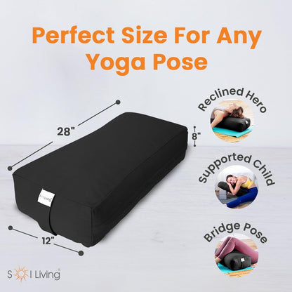 Pranayama Yoga Bolster Meditation Pillow