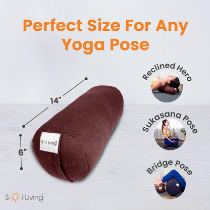 Pranayama Yoga Bolster Meditation Pillow