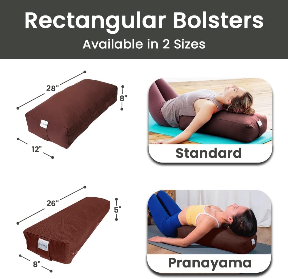 Pranayama Yoga Bolster Meditation Pillow