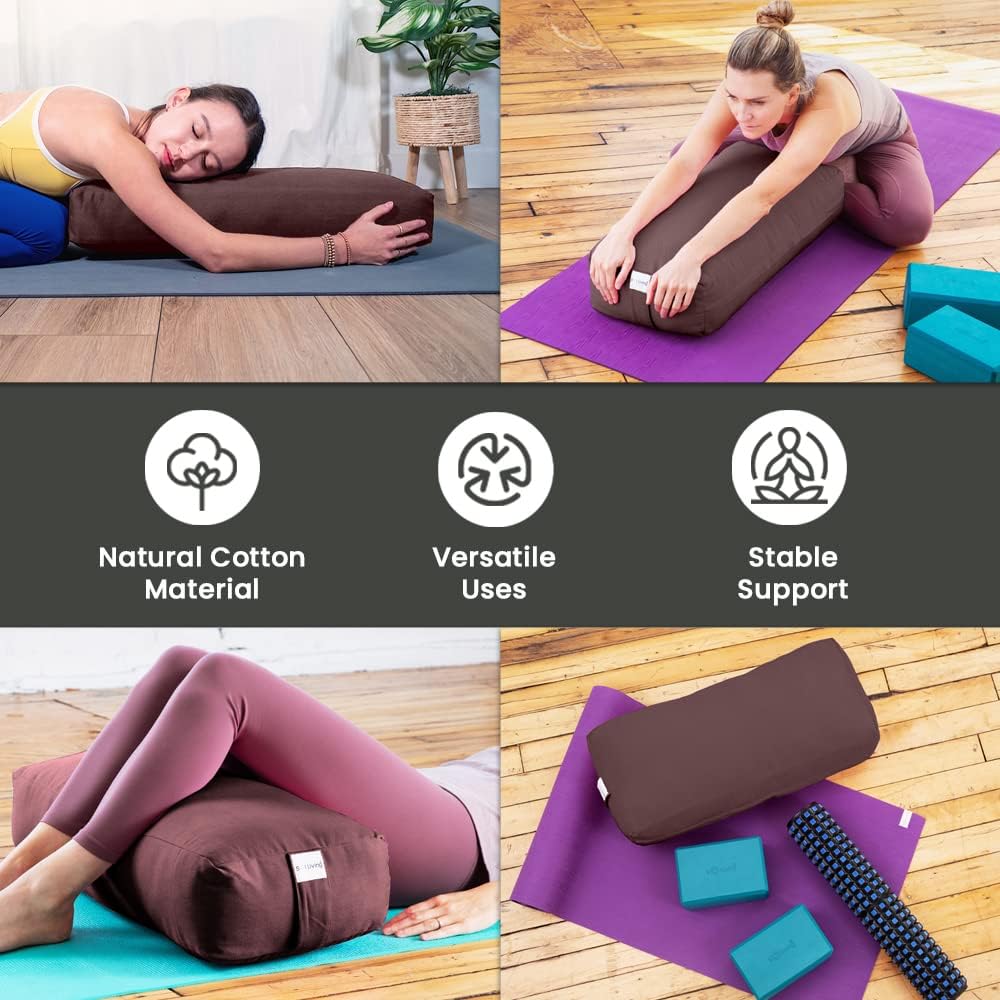 Pranayama Yoga Bolster Meditation Pillow
