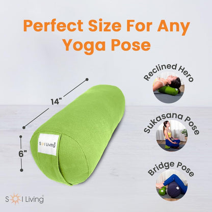 Pranayama Yoga Bolster Meditation Pillow