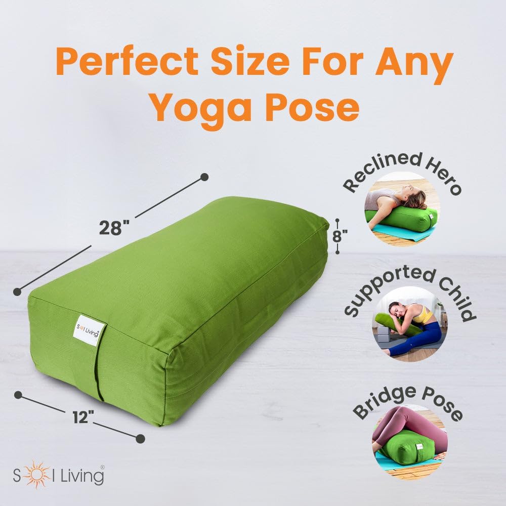 Pranayama Yoga Bolster Meditation Pillow