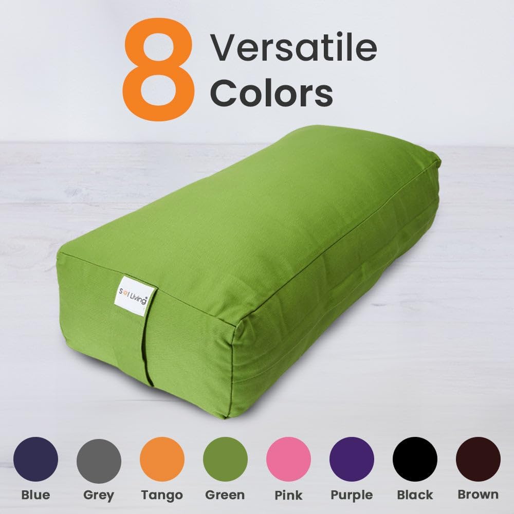 Pranayama Yoga Bolster Meditation Pillow