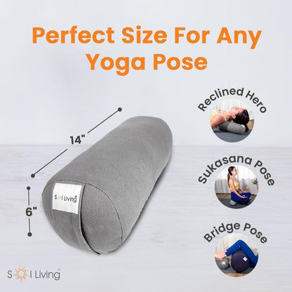 Pranayama Yoga Bolster Meditation Pillow