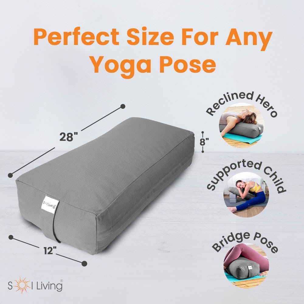 Pranayama Yoga Bolster Meditation Pillow