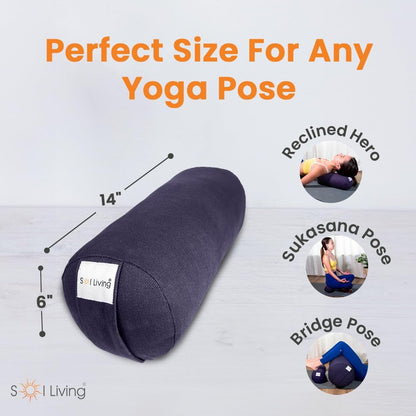 Pranayama Yoga Bolster Meditation Pillow