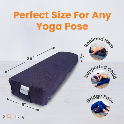 Pranayama Yoga Bolster Meditation Pillow