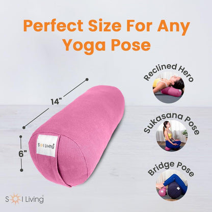 Pranayama Yoga Bolster Meditation Pillow