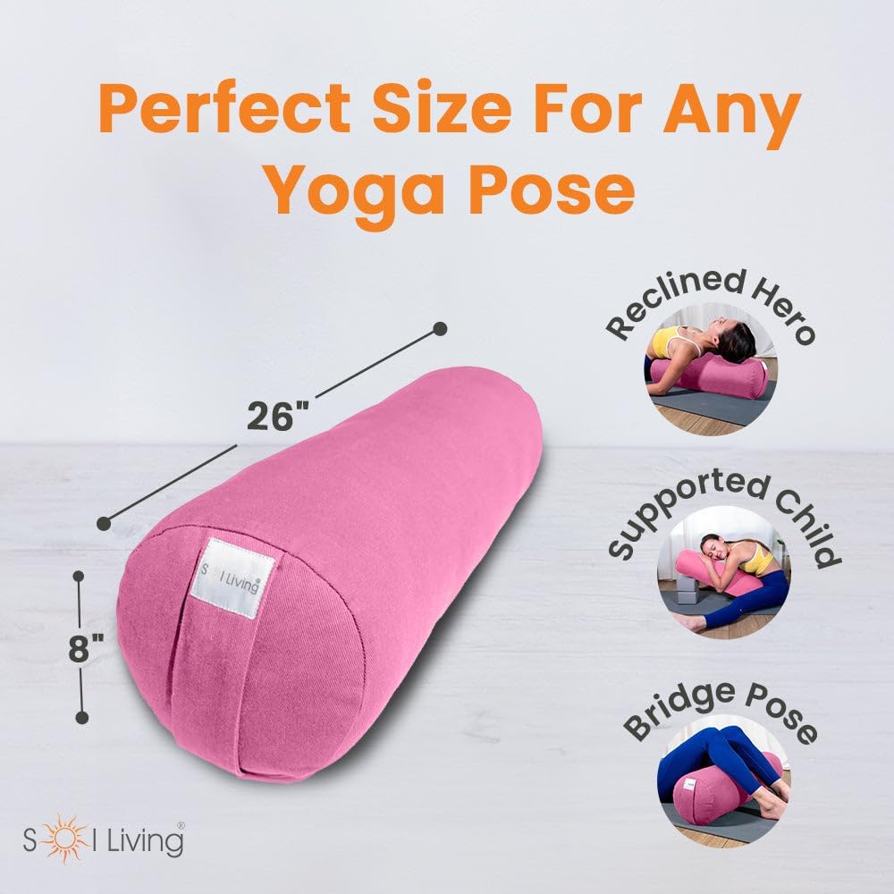 Pranayama Yoga Bolster Meditation Pillow