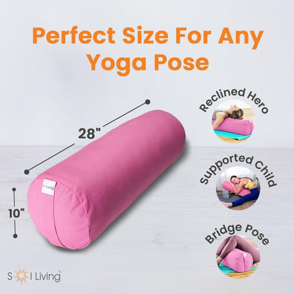 Pranayama Yoga Bolster Meditation Pillow