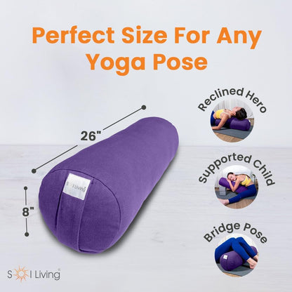 Pranayama Yoga Bolster Meditation Pillow