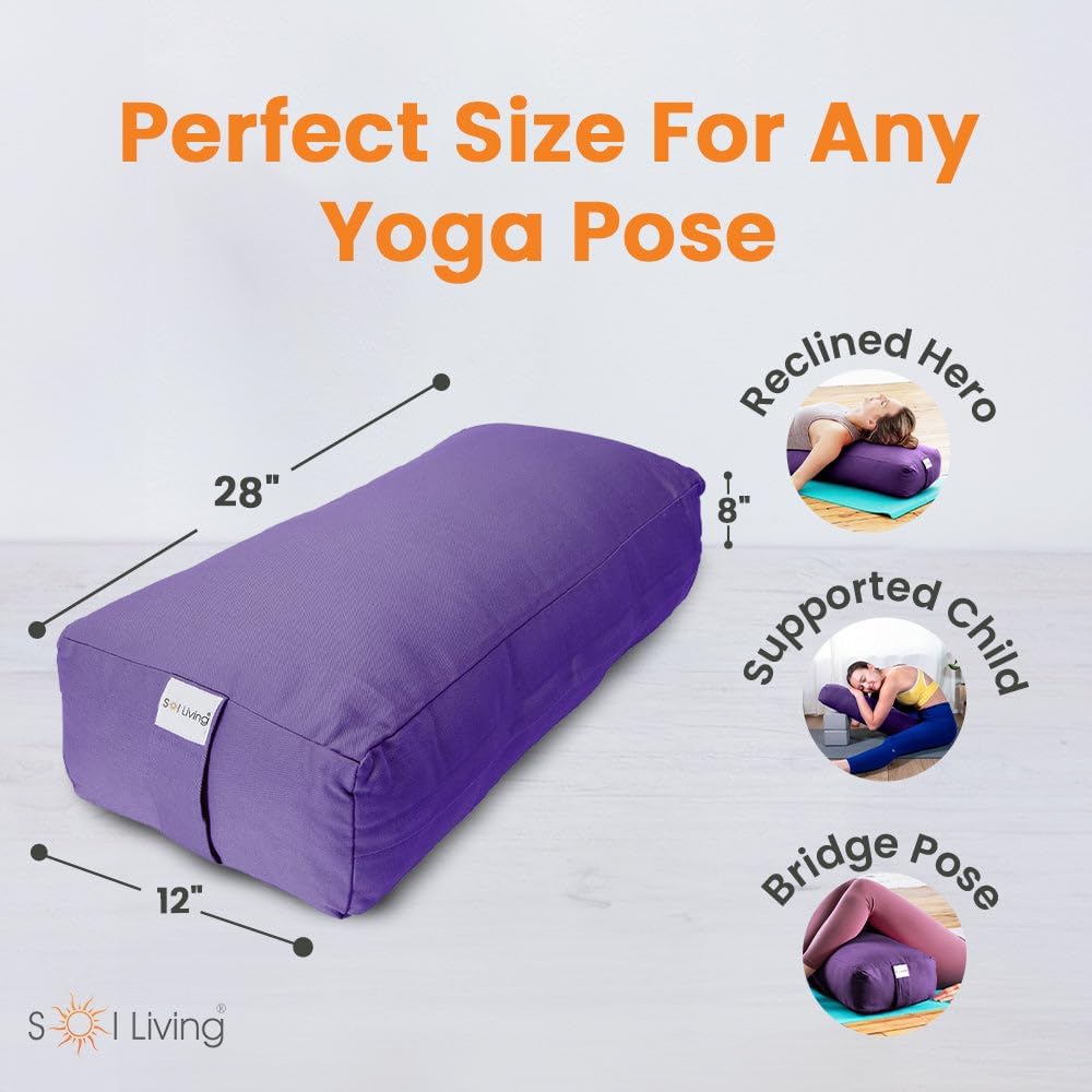Pranayama Yoga Bolster Meditation Pillow
