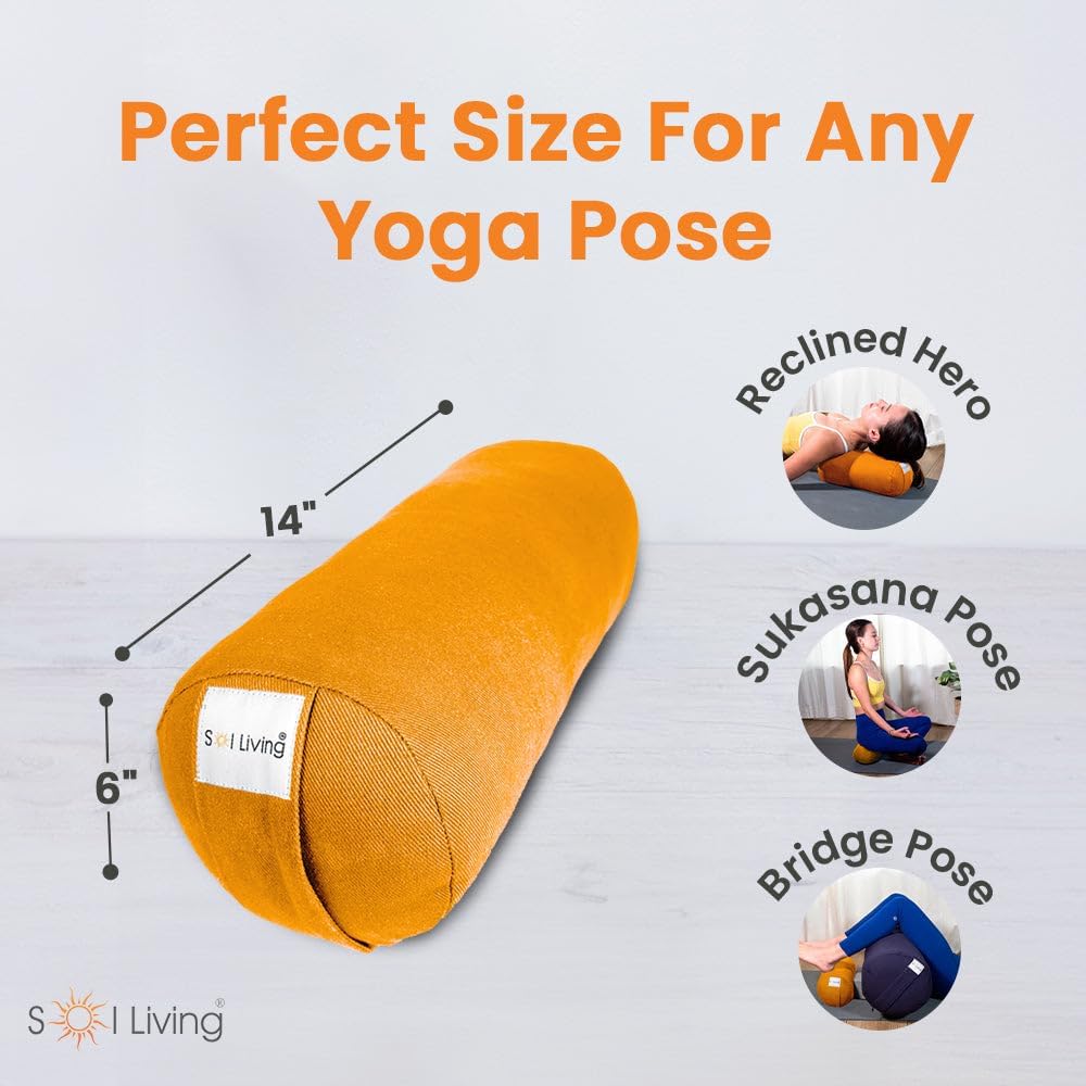 Pranayama Yoga Bolster Meditation Pillow