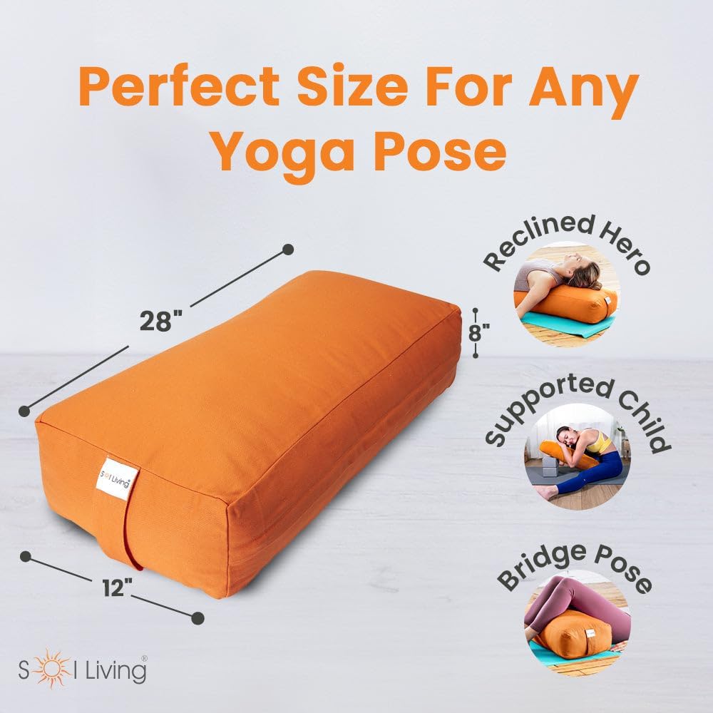 Pranayama Yoga Bolster Meditation Pillow