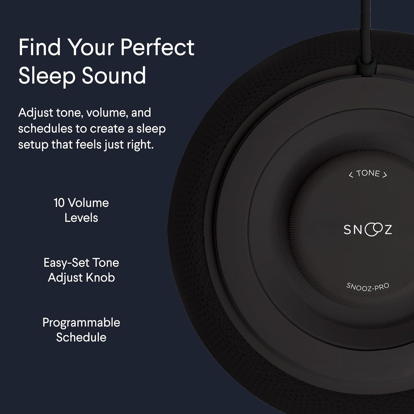Pro Smart White Noise Sound Machine, Real Fan Inside for Sleeping