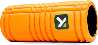Therapy Grid Foam Roller with Free Online Instructional Videos, Original (13-inch), Orange
