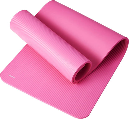 Extra Thick Exercise Yoga Mat with Carrying Strap