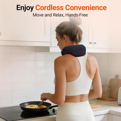 Cordless Red Light Therapy for Neck, Gifts for Women Men Mom Dad