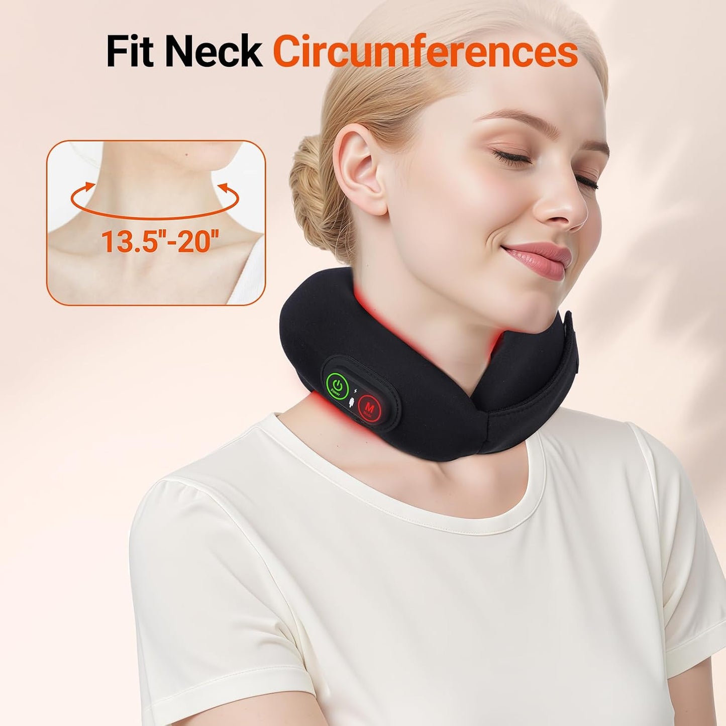 Cordless Red Light Therapy for Neck, Gifts for Women Men Mom Dad