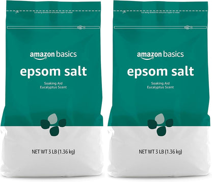 Epsom Salt Soaking Aid, Eucalyptus Scented, 3 Pound