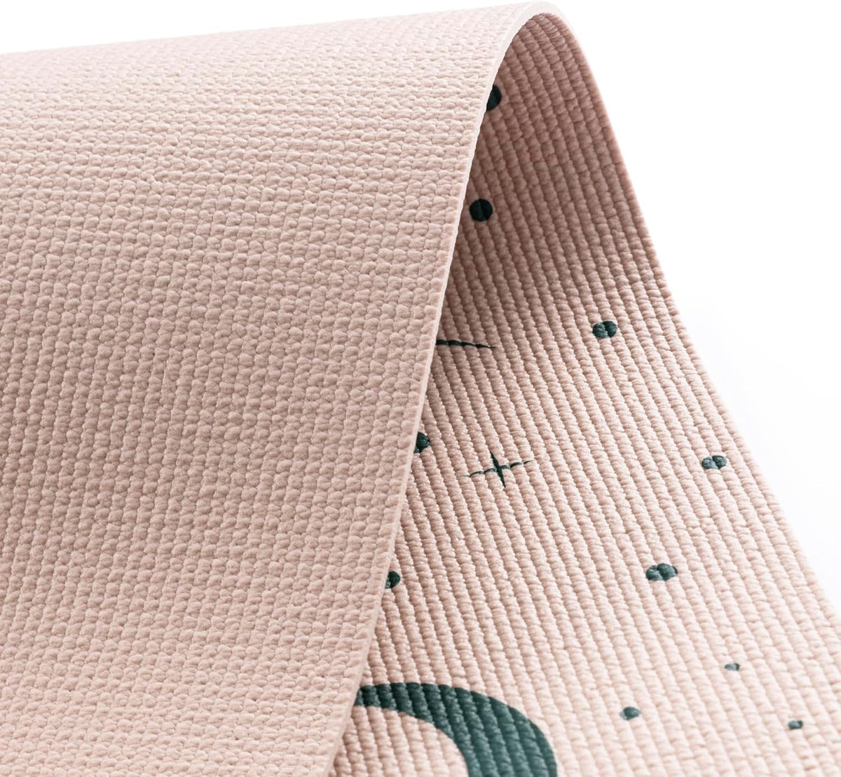 Silk Print Kids Yoga Mat,Non-Slip Yoga Mat for Childrens Exercise, Fitness, Yoga and Mindfulness Lightweight, Easy Clean Play Mat for Girls and Boys