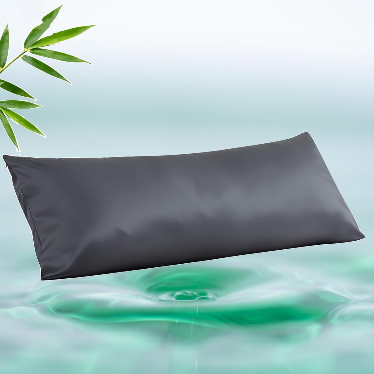 4 Pack Cooling Pillow Cases,Viscose Derived from Bamboo Pillow Protectors Queen Size Set of 4, 400 Thread Count Soft Silky Breathable Summer Pillow Cover with Zipper Hidden (4PCS, Queen,White)